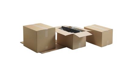 CAJA EMBALAJE 400 x 290 x 220 MM. MARRON