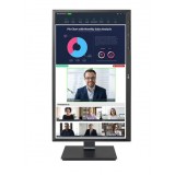 MONITOR LG PROFESIONAL IPS 24'' FULL HD USB-C CON MICROFONO Y   WEBCAM INTEGRADOS