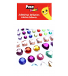 GOMETS FIGURAS ADHESIVAS CRISTAL FIGURAS COLORES SURTIDOS SET DE 9,5 X 16 CM FIXO KIDS
