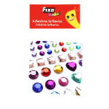 GOMETS FIGURAS ADHESIVAS CRISTAL FIGURAS COLORES SURTIDOS SET DE 9,5 X 16 CM FIXO KIDS