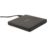 REGRABADORA DVD EXTERNO SLIM NEGRA USB 2.0 GEMBIRD