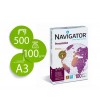 PAPEL A3 100 GR. NAVIGATOR PRESENTATION 500 HOJAS CIE 169 FSC ECOLABEL TONER Y TINTA CALIDAD PROFESIONAL