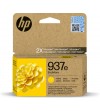 CARTUCHO H.P. 937e COLOR YELLOW OfficeJet Pro 9110b, 9120