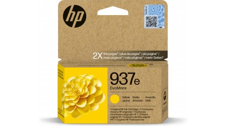 CARTUCHO H.P. 937e COLOR YELLOW OfficeJet Pro 9110b, 9120