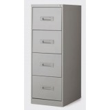 ARCHIVADOR METALICO CARPETAS COLGANTES 4 CAJONES 132x47x60 CM GRIS MQ7035 ANTIVUELCO INCLUIDO