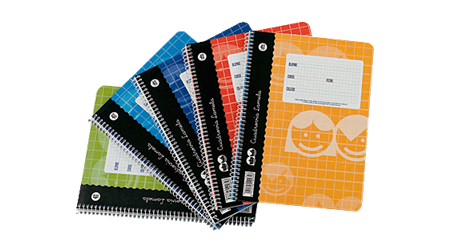 CUADERNO ESPIRAL CUADROVIA LAMELA FOLIO 80H CUADRICULA 3x3 MM 07F003