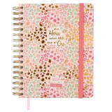 AGENDA 2026 ESPIRAL FINOCAM TALKUAL A5 21 x 14,8 CM DIA PAGINA TAPA EXTRA DURA.