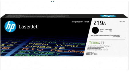 TONER H.P. Nº 219A NEGRO W2190A HP COLOR LASER JET PRO 1300 PAG HEWLETT PACKARD ORIGINAL