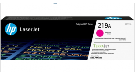 TONER H.P. Nº 219A MAGENTA W2193A HP COLOR LASER JET PRO 1200 PAG HEWLETT PACKARD ORIGINAL
