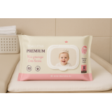 TOALLITAS HUMEDAS PREMIUM 80 UNIDADES CON ALOE VERA