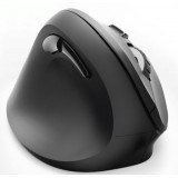 RATON ERGONOMICO VERTICAL ZURDOS OPTICO HAMA EMW-500L INALAMBRICO COLOR NEGRO