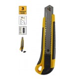 CUTTER ANCHO 18MM CON AUTOBLOQUEO PRO REFORZADO