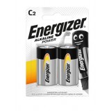 PILAS ENERGIZER ALCALINE POWER "C" LR14  2 UNIDADES