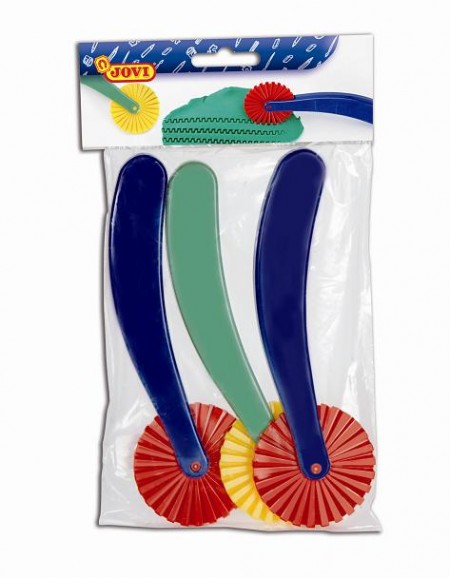 CORTADOR DE RODILLO PARA PASTA, PLASTILINA, ARCILLA, ETC -UNIDAD