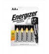 PILAS ENERGIZER ALKALINE POWER AA LR6 4 UNIDADES