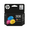 CARTUCHO H.P. Nº 308 COLOR PARA DESKJET 2900 / 4300 / ENVY 6110 / 6120 / 6130 SERIES 120 PAG. ORIGINAL