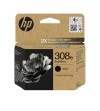 CARTUCHO H.P. Nº 308E NEGRO PARA DESKJET 2900 / 4300 / ENVY 6110 / 6120 / 6130 SERIES 320 PAG. ORIGINAL