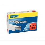 GRAPAS RAPID 24/8+ GALVANIZADAS 1000 U. SUPER STRONG