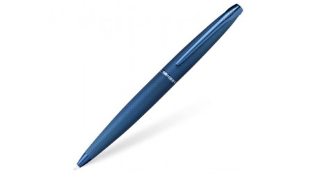 BOLIGRAFO CROSS ATX PVD CEPILLADO GRABADO DE DIAMANTE AZUL OSCURO
