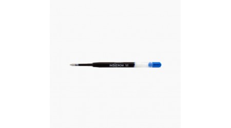 RECAMBIO BOLIGRAFO INOXCROM AZUL PUNTA MEDIA