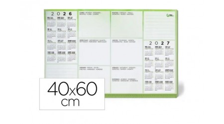 PLANNING SOBREMESA SEMANAL LP 40x60 CM 80 GR 60 HOJAS 2026/2027
