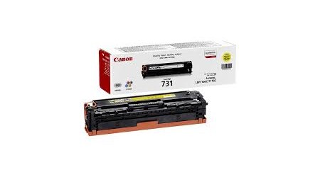 TONER CANON 731Y AMARILLO 6269B002 PARA CANON LBP-7110 - 1500 PAG