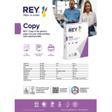 PAPEL A4  80 GR. REY COPY 500 HOJAS CIE 146 PEFC ECF ECOLABEL