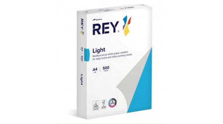 PAPEL A4 REY LIGHT 500 HOJAS ALTO RENDIMIENTO CIE 161 FSC ECOLABEL ECF