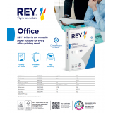PAPEL A3  80 GR. REY OFFICE 500 HOJAS CIE 161 ECOLABEL FSC ECF