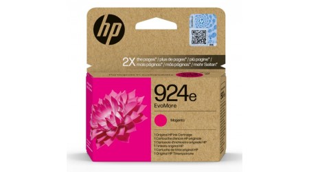 CARTUCHO H.P. Nº 924e MAGENTA OfficeJet Pro 8120, SERIE 8130 800 PAG. ORIGINAL