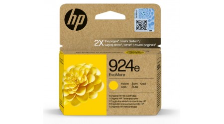 CARTUCHO H.P. Nº 924e AMARILLO OfficeJet Pro 8120, SERIE 8130 800 PAG. ORIGINAL