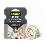 CINTA ADHESIVA DOBLE CARA SCOTCH 19 MM x 1,5 MT/ ESPONJA