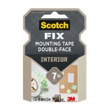 CINTA ADHESIVA DOBLE CARA SCOTCH 19 MM x 1,5 MT/ ESPONJA