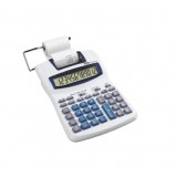 CALCULADORA IMPRESORA IBICO 1214X, blanco/azul  152 × 55 × 218 mm