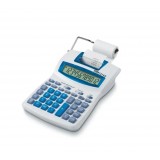 CALCULADORA IMPRESORA IBICO 1214X, blanco/azul  152 × 55 × 218 mm