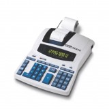 CALCULADORA IMPRESORA IBICO 1231X, blanco/azul  300 × 75 × 230 mm