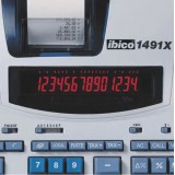 CALCULADORA IMPRESORA IBICO 1491X, blanco/azul  300 × 92 × 230 mm