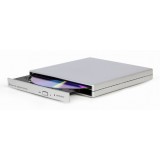 REGRABADORA DVD EXTERNO SLIM PLATA USB 2.0 GEMBIRD