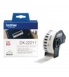 ETIQUETA BROTHER  DK22211 - CONTINUA ANCHO 29 MM ROLLO 15.24 MT. PLASTICO BLANCO