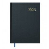AGENDA 2026 ENCUADERNADA DOHE SEGOVIA DIA PAGINA 17x24 CM. NEGRO