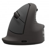 RATON ERGONOMICO VERTICAL OPTICO EQUIP INALAMBRICO COLOR NEGRO USO DIESTRO