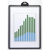 DOSSIER PANEL DE INFORMACION CON MARCO A4 AIDATA ( PACK 5 UNIDADES )