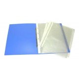 CARPETA ESCAPARATE A3  30 FUNDAS ARTES COLOR AZUL