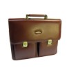 CARTERA PORTADOCUMENTOS CON ASA 32x42 ARTES CON 2 BOLSILLOS MARRON PF52791