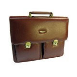 CARTERA PORTADOCUMENTOS CON ASA 32x42 ARTES CON 2 BOLSILLOS MARRON PF52791
