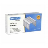 GRAPAS 26/8 RAPESCO GALVANIZADA CAJA DE 5000 UNIDADES