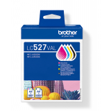 CARTUCHO BROTHER LC527VAL PACK 4 CARTUCHOS BK/C/M/Y MFCJ4350DW, MFCJ4550DW