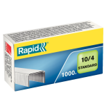 GRAPAS 10/4 RAPID GALVANIZADA CAJA DE 5000 UNIDADES