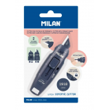 CUTTER MILAN CERAMICA 2 PUNTOS DE POSICIONES - CON BLOQUEO - AZUL MARINO