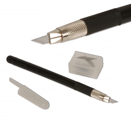 CUTTER ESTRECHO SDI PROFESIONAL TIPO PLUMA CON 10 CUCHILLAS